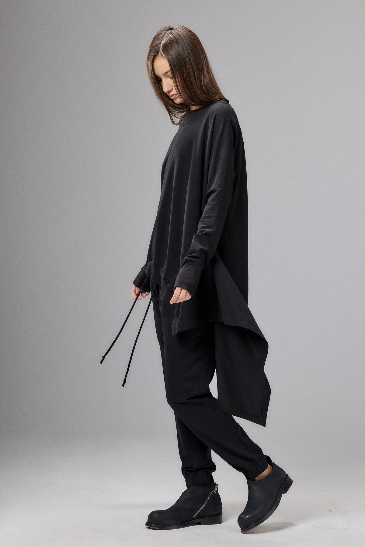 ASYMMETRICAL TUNIC TOP