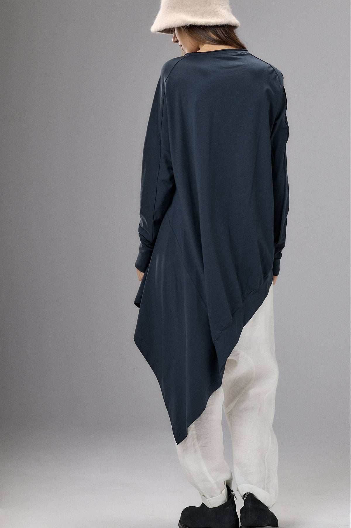 ASYMMETRICAL TUNIC TOP