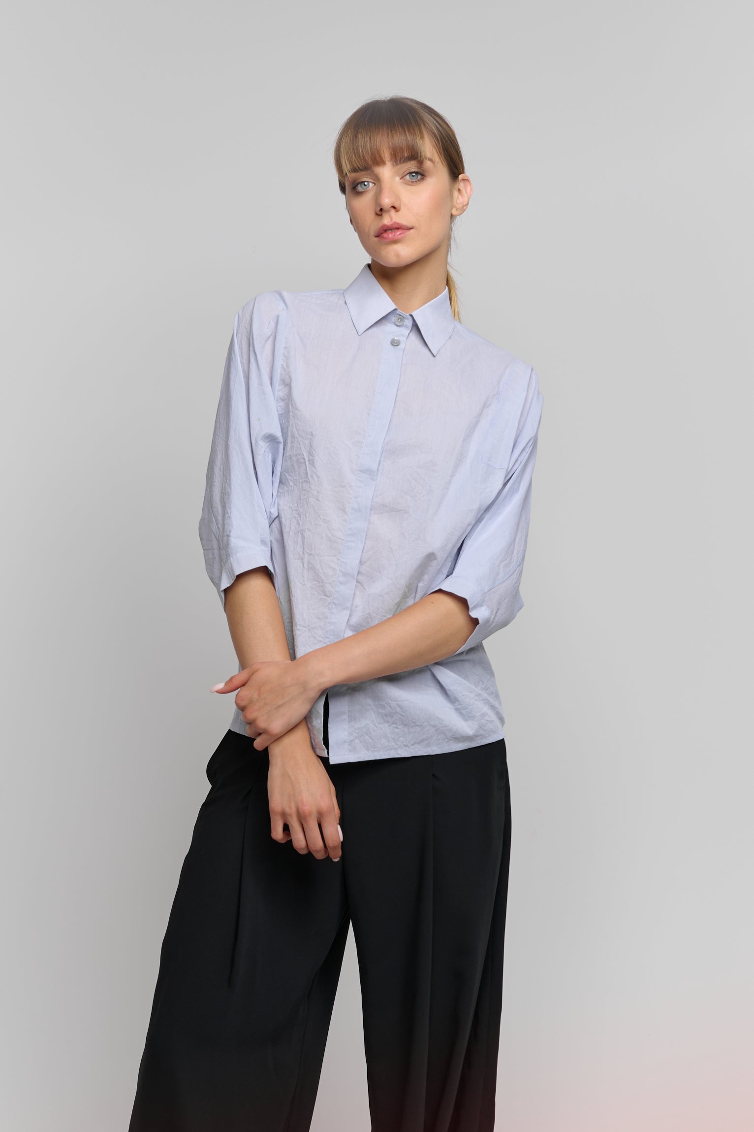 LOOSE COTTON SHIRT