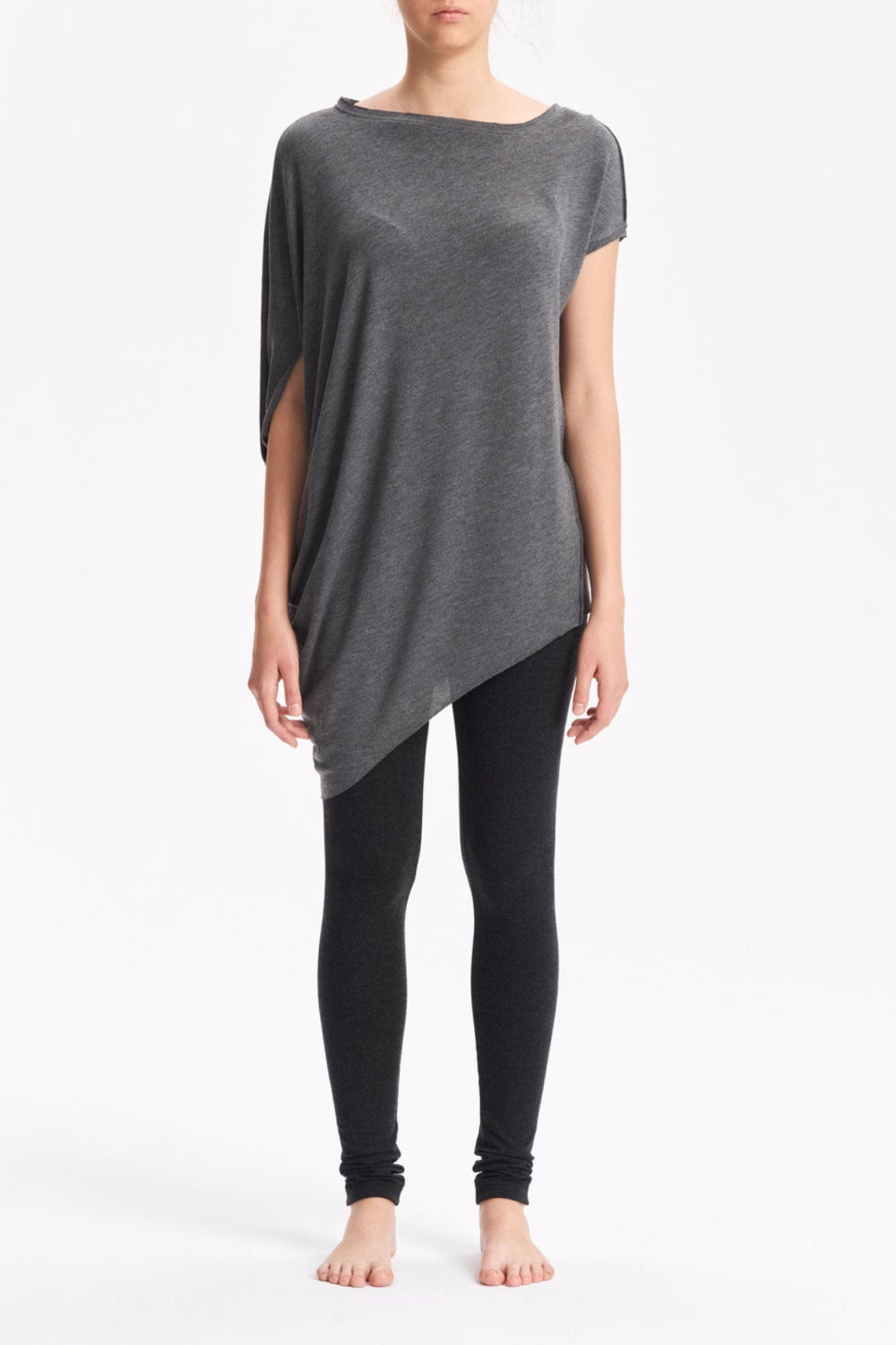 ASYMMETRICAL TUNIC TOP