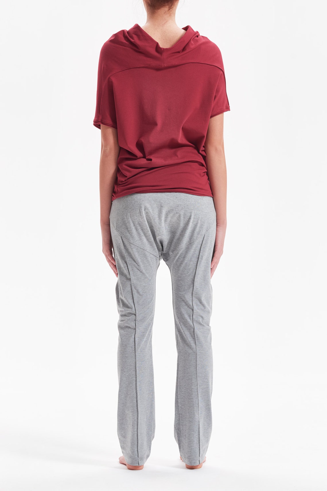 OVERSIZED SHORT SLEEVED BAT TOP