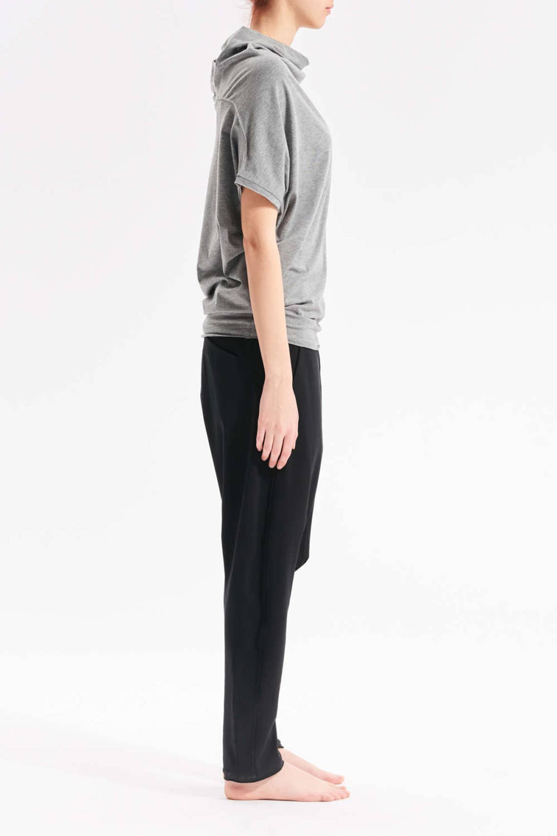 OVERSIZED SHORT SLEEVED BAT TOP