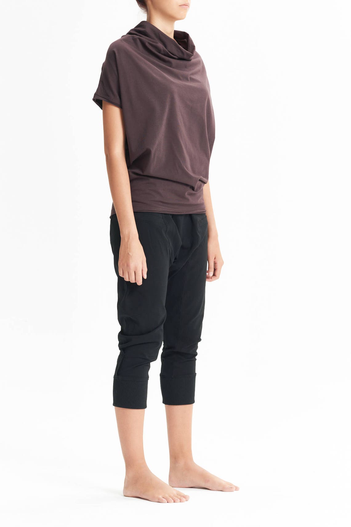 OVERSIZED SHORT SLEEVED BAT TOP