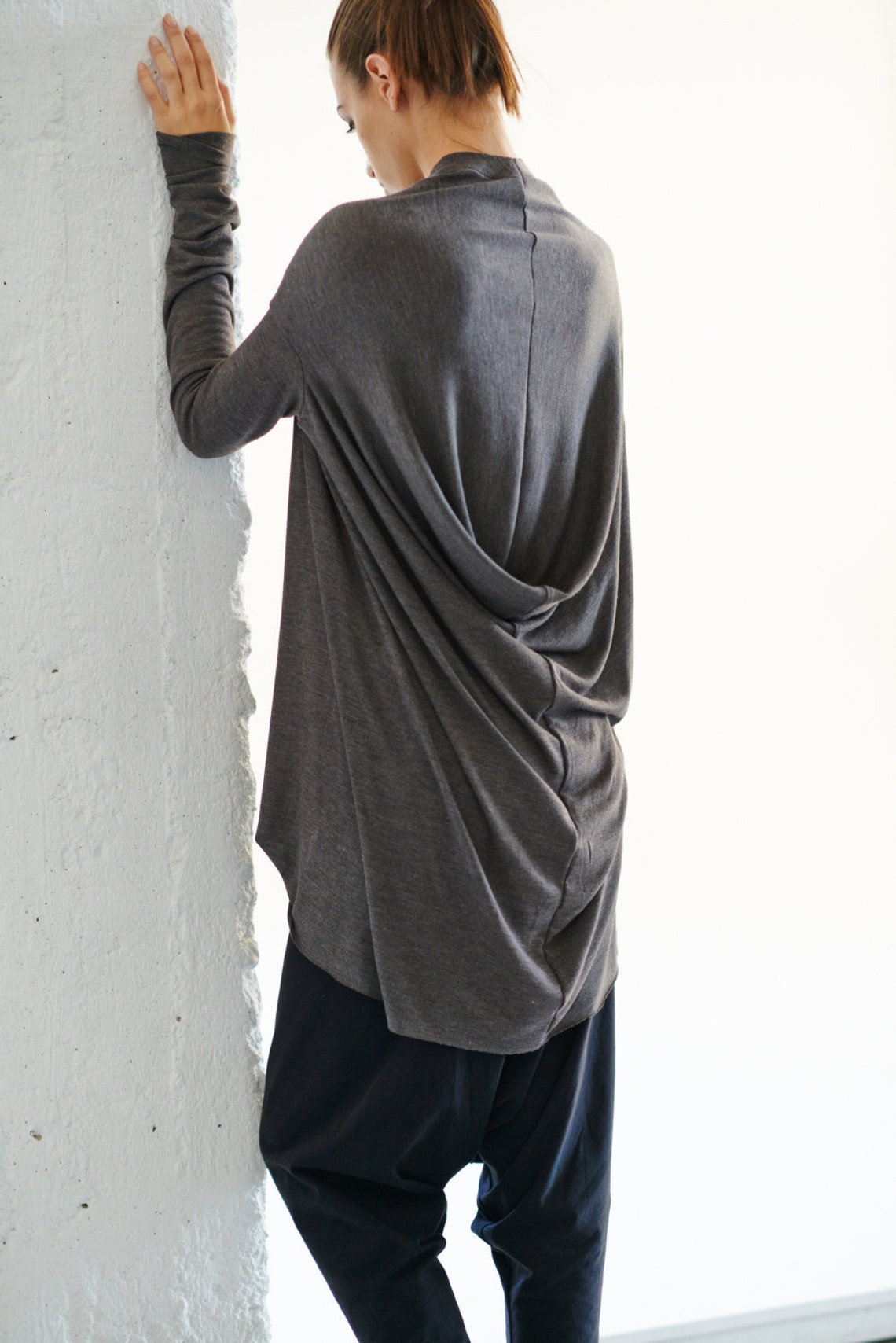 DRAPED TUNIC TOP