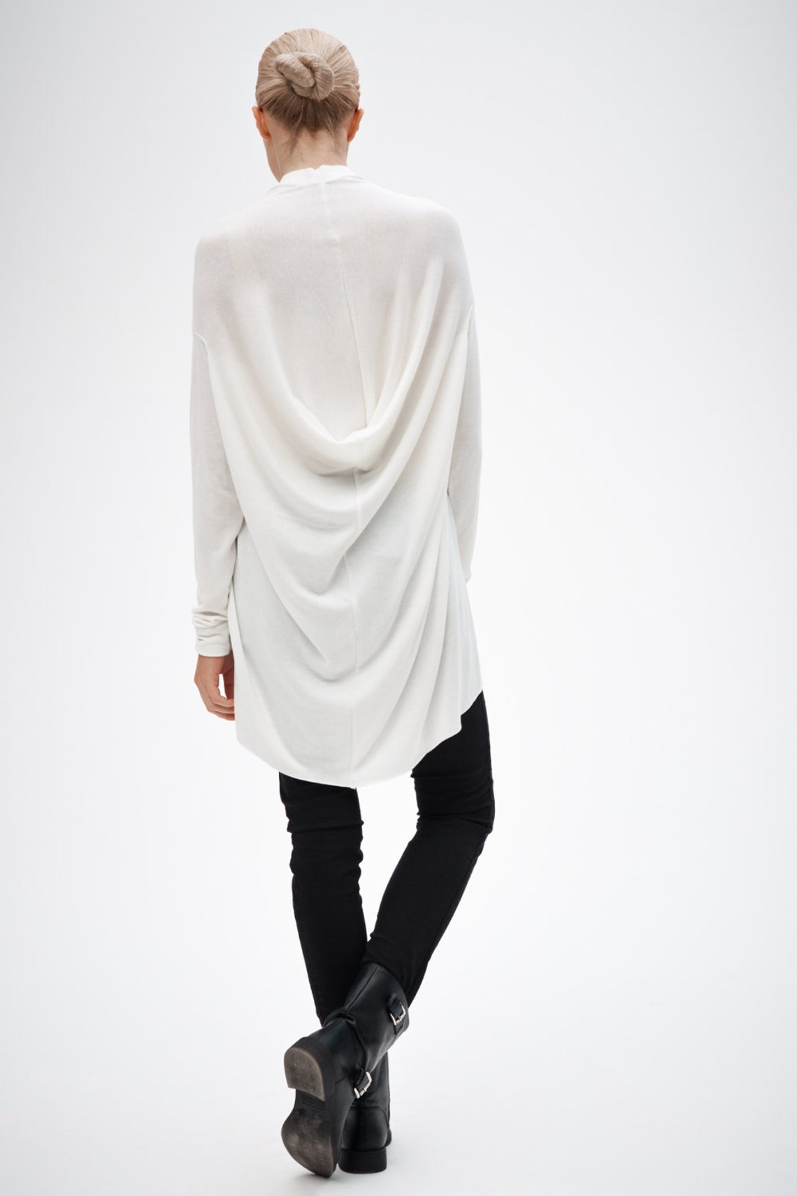 DRAPED TUNIC TOP