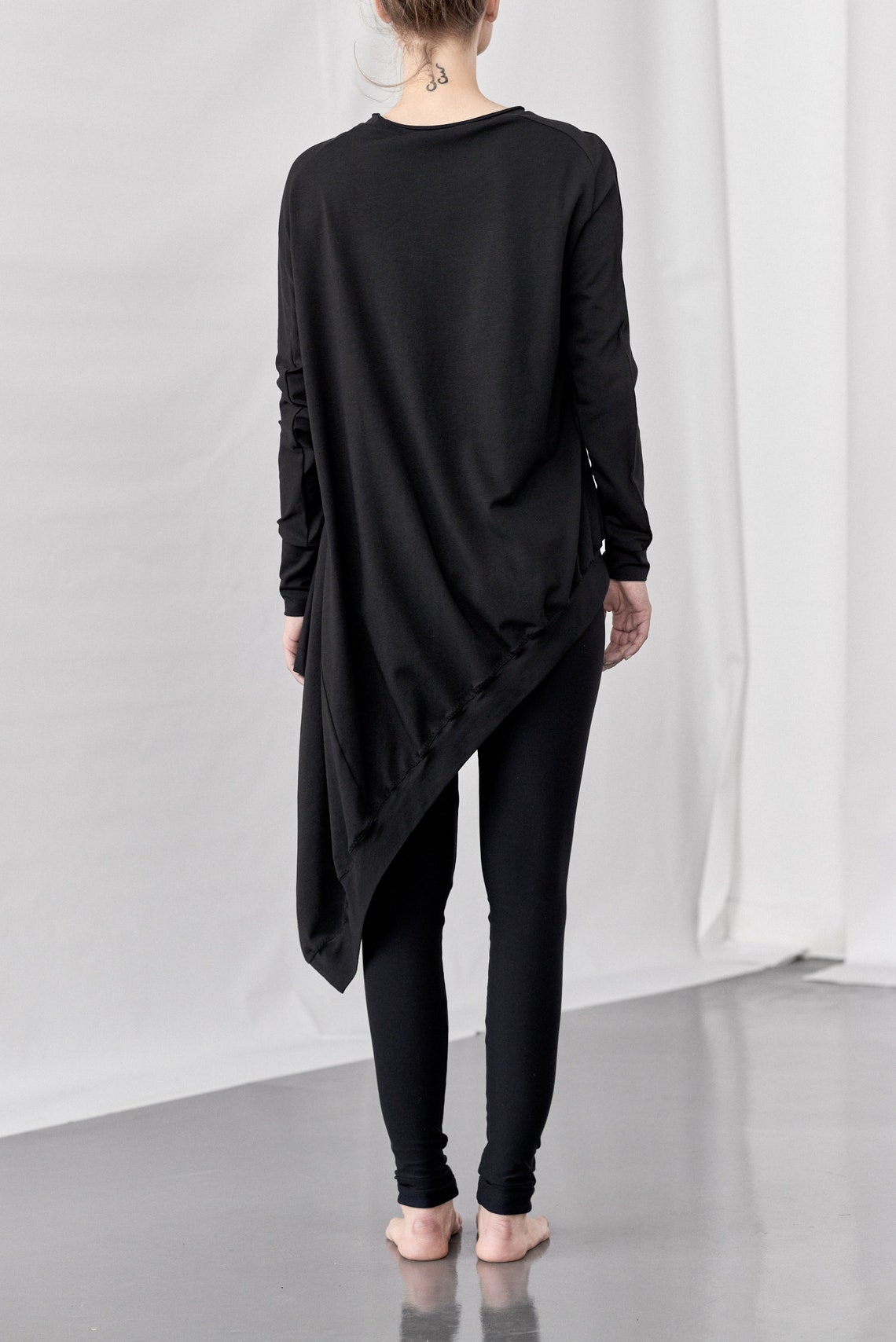 ASYMMETRICAL TUNIC TOP
