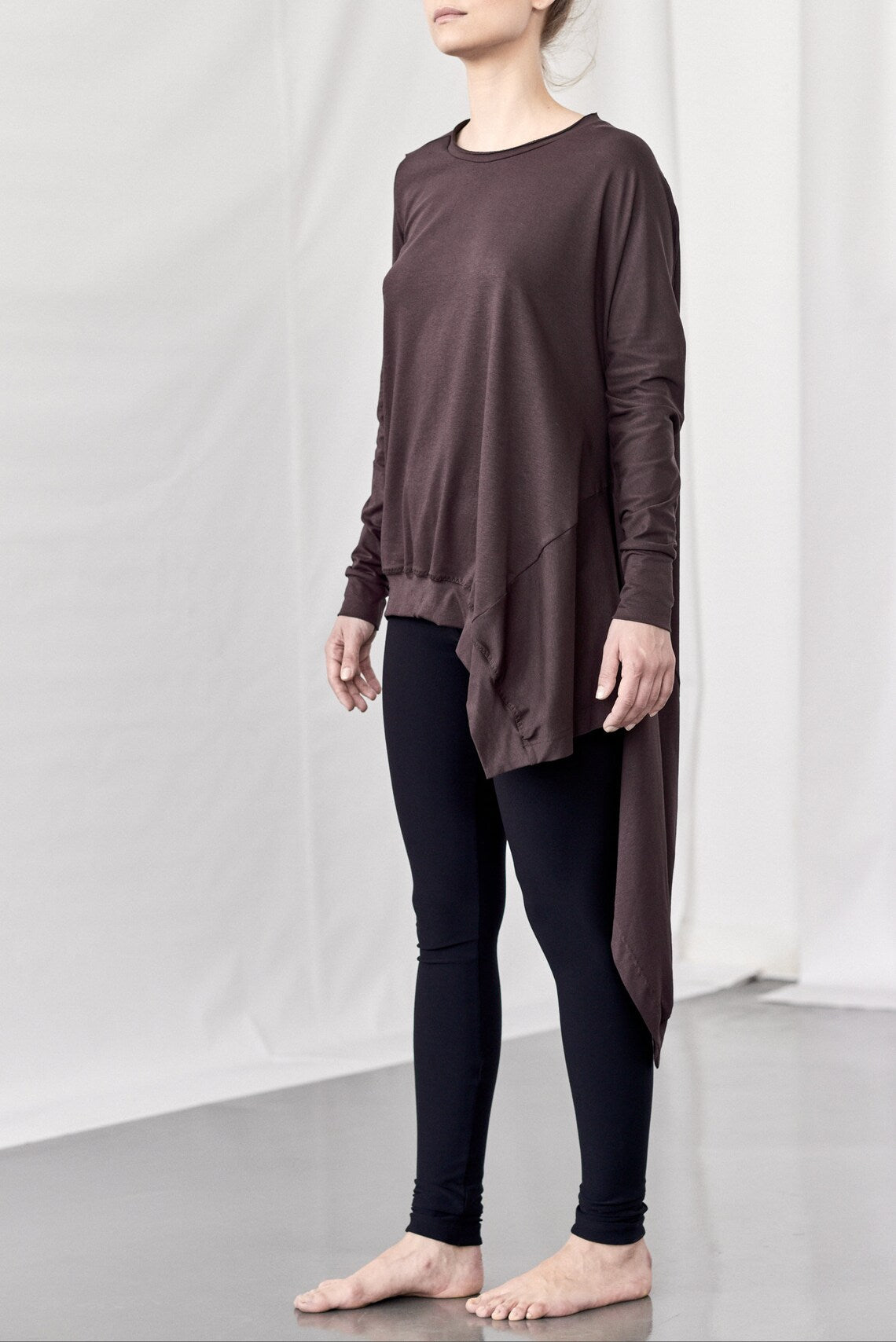 ASYMMETRICAL TUNIC TOP