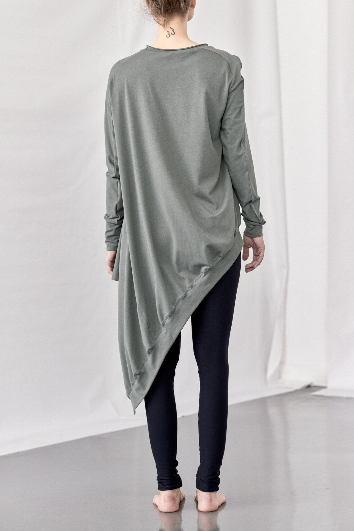 ASYMMETRICAL TUNIC TOP