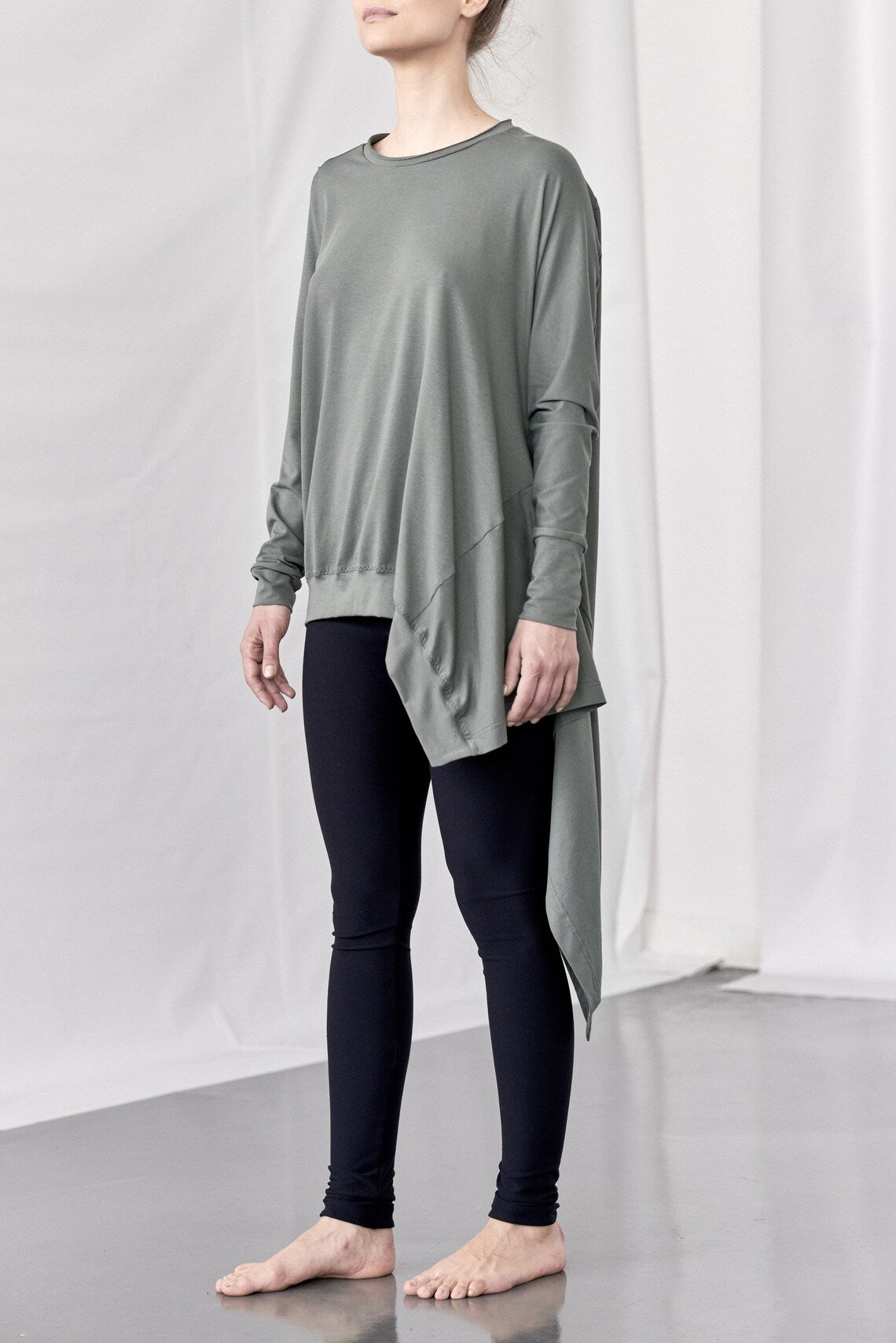 ASYMMETRICAL TUNIC TOP