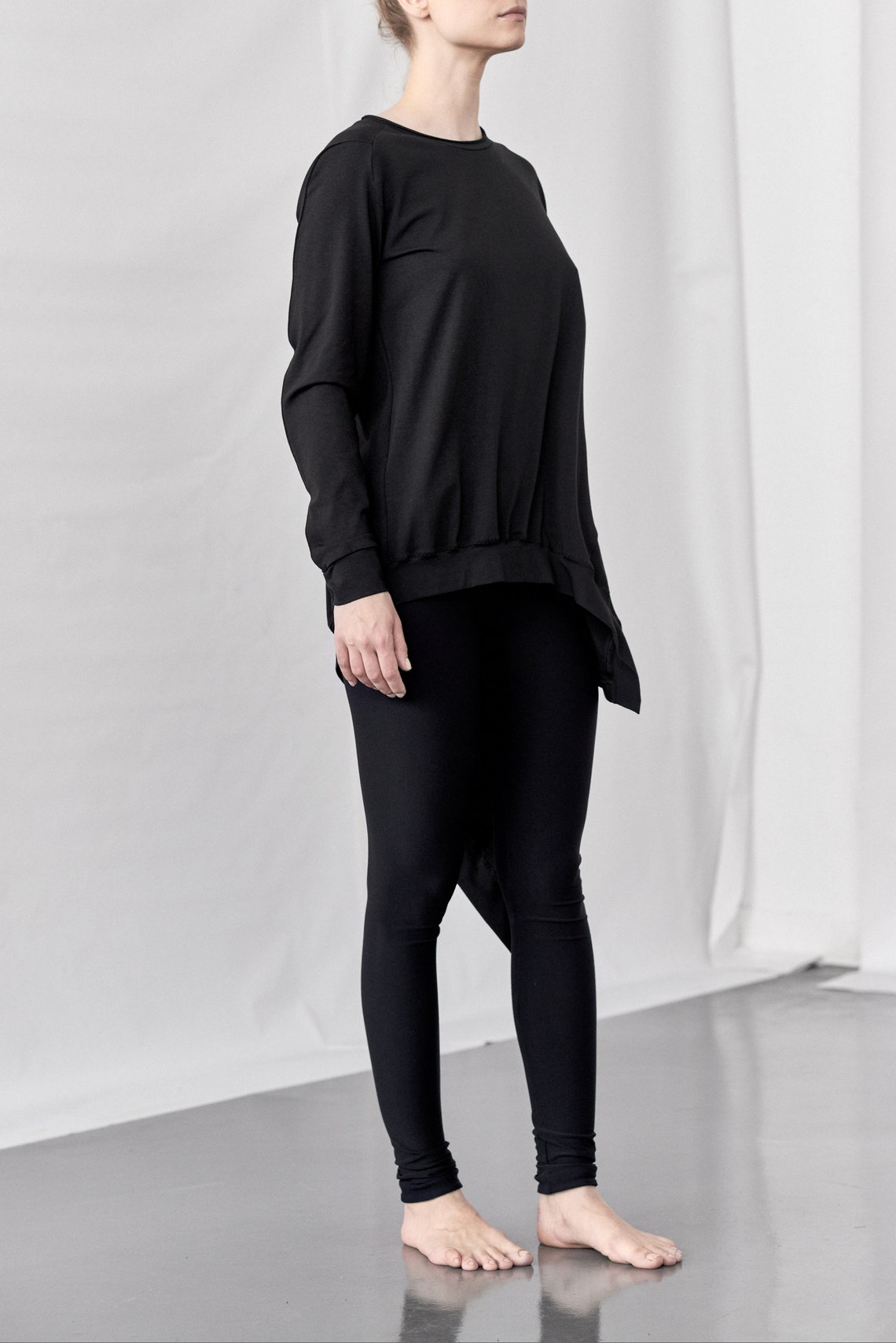 ASYMMETRICAL TUNIC TOP
