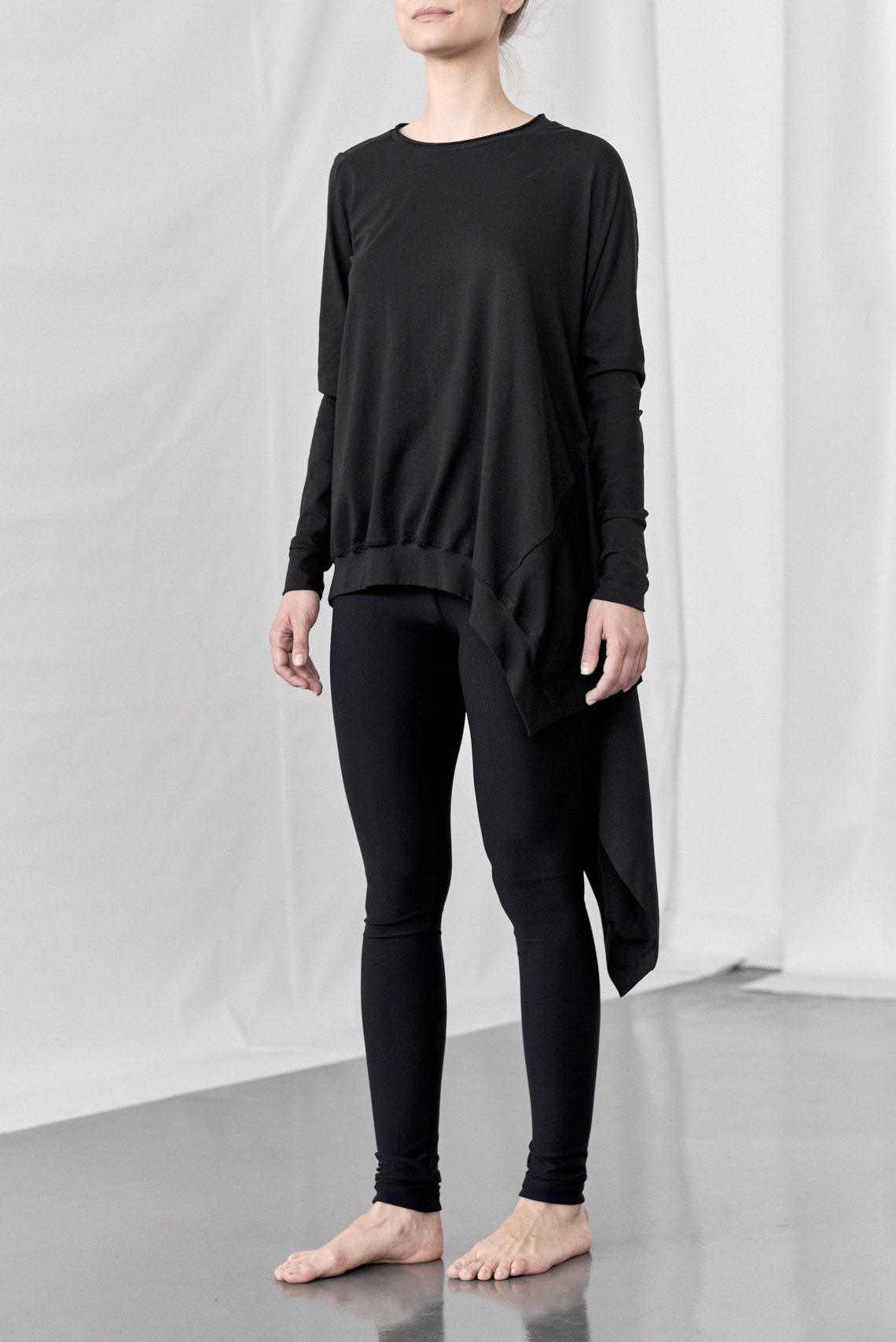 ASYMMETRICAL TUNIC TOP