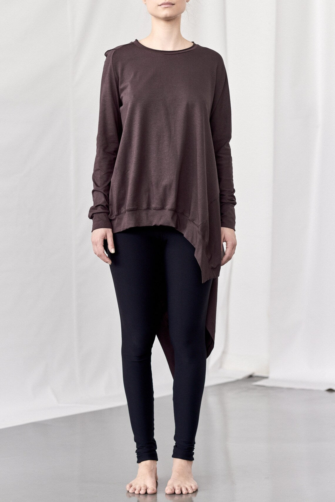 ASYMMETRICAL TUNIC TOP