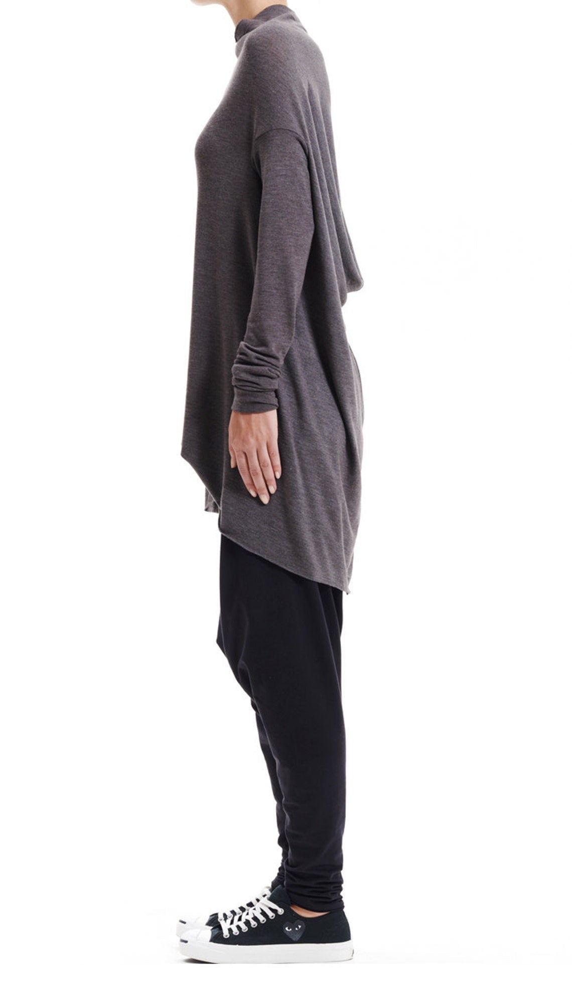 DRAPED TUNIC TOP