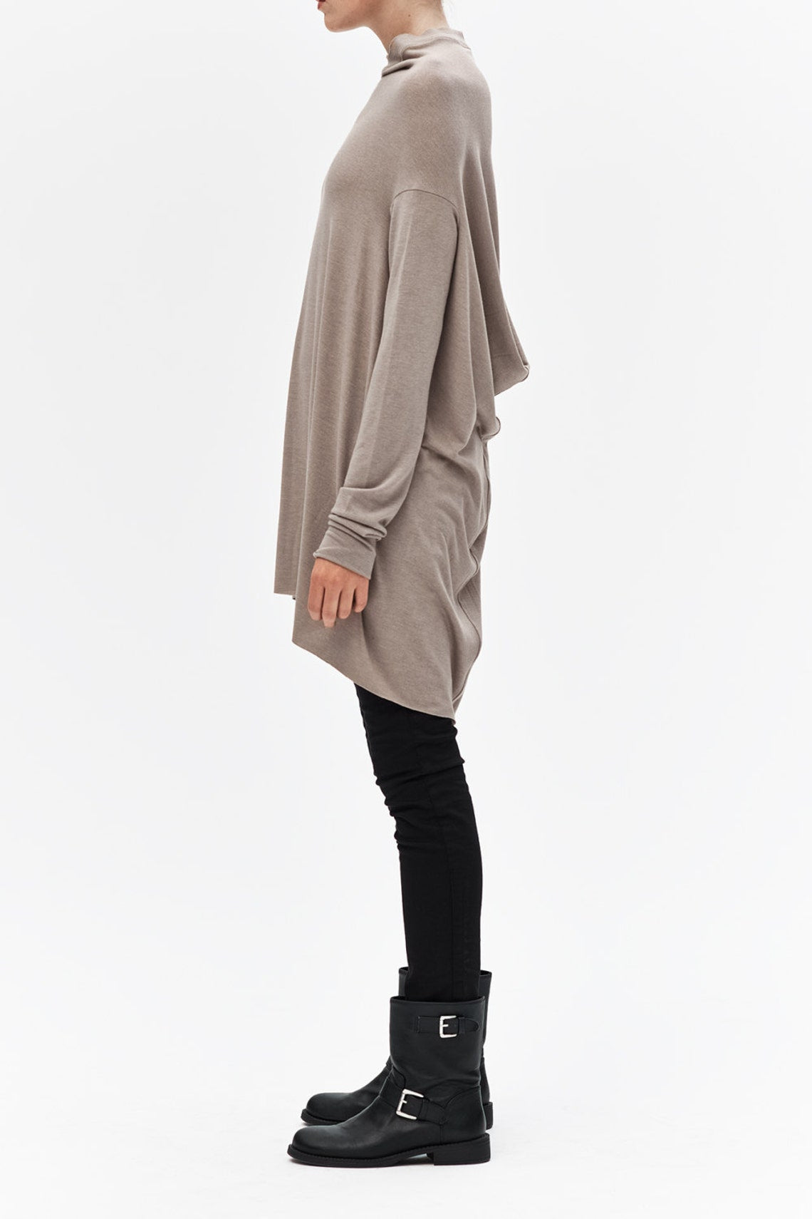 DRAPED TUNIC TOP