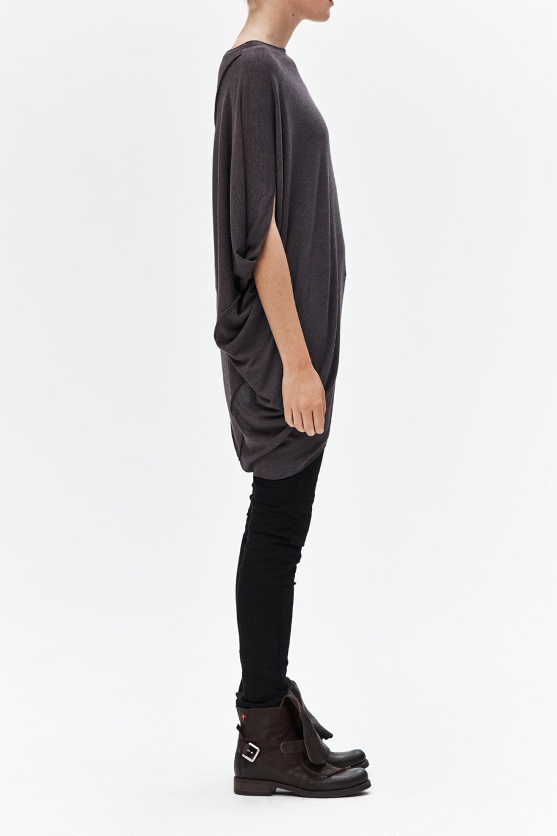 ASYMMETRICAL TUNIC TOP