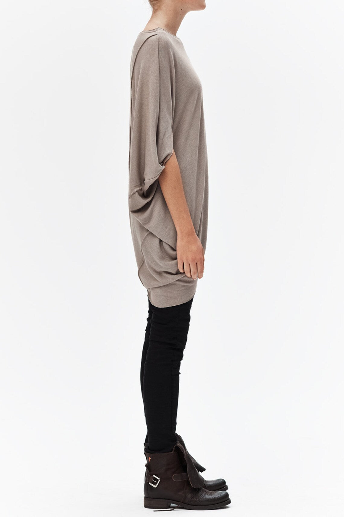 ASYMMETRICAL TUNIC TOP