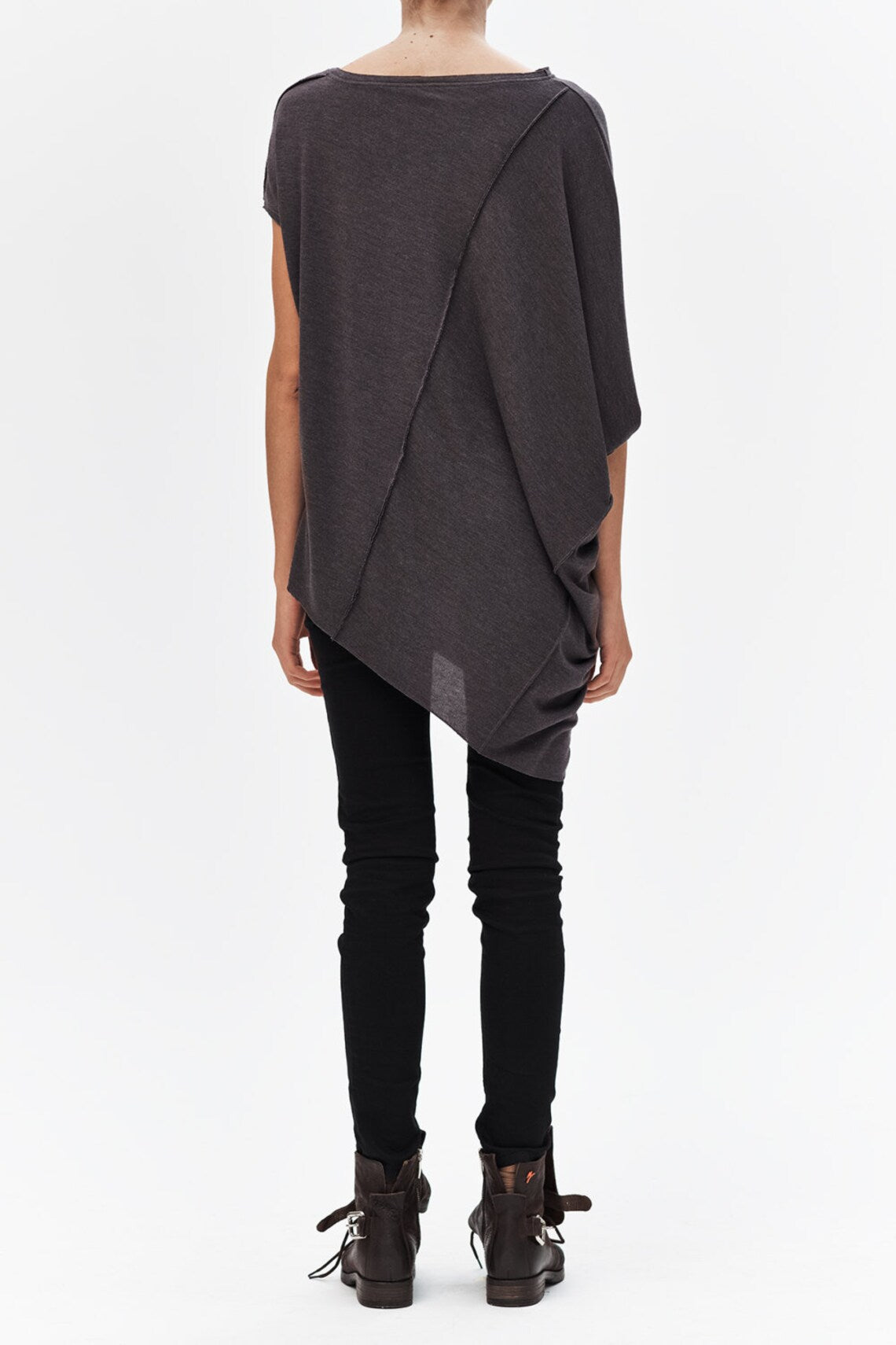 ASYMMETRICAL TUNIC TOP