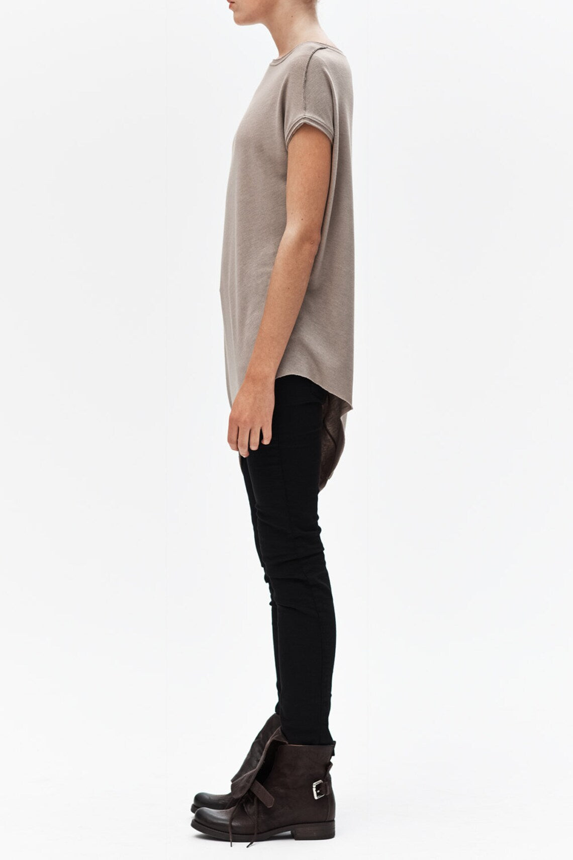 ASYMMETRICAL TUNIC TOP