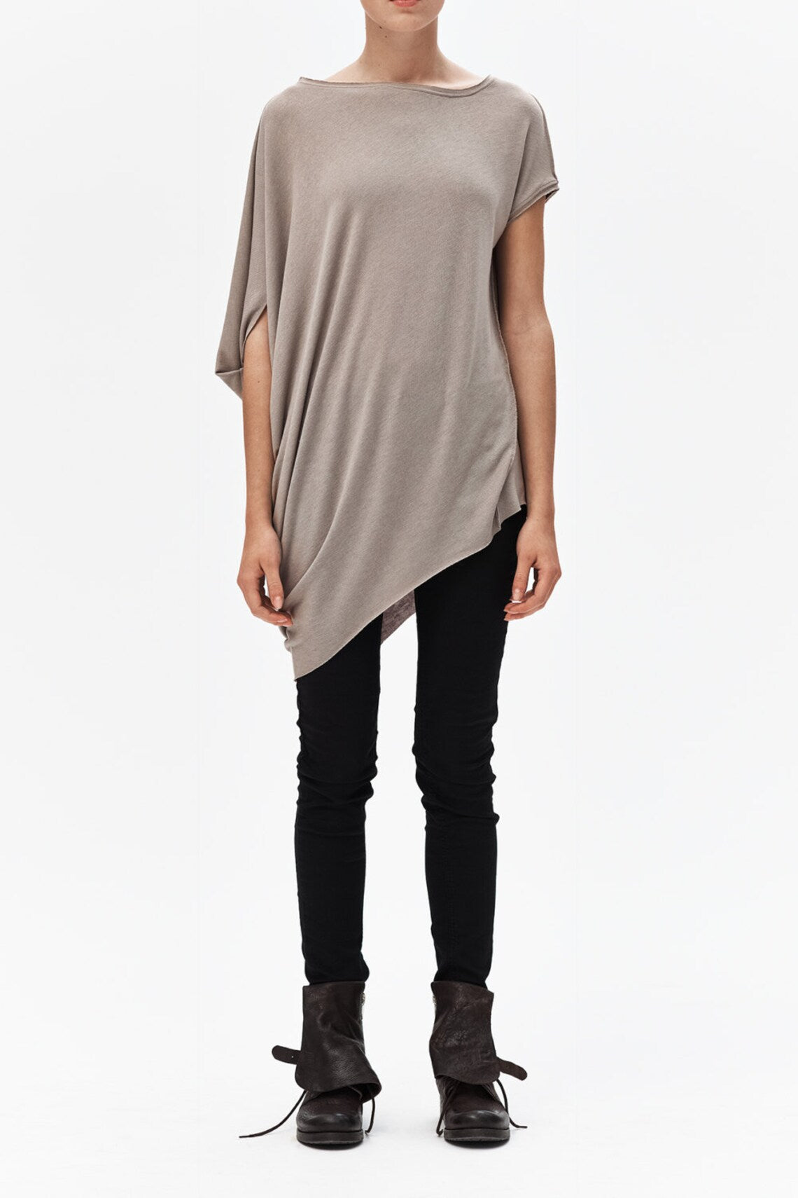 ASYMMETRICAL TUNIC TOP