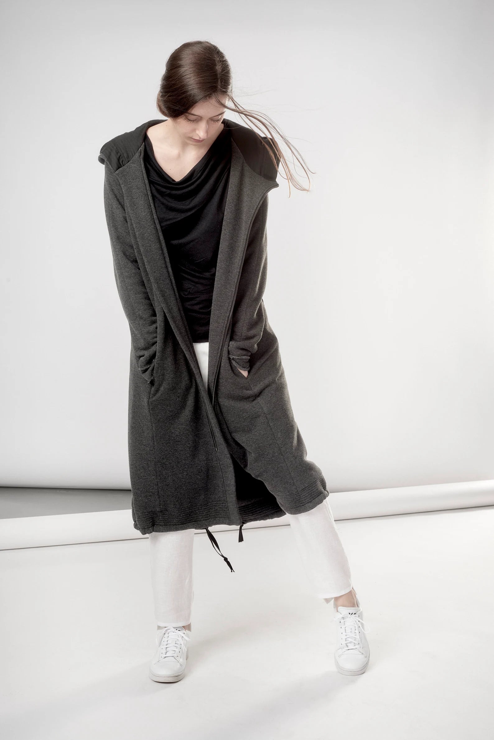 LONG ZIPPER JACKET