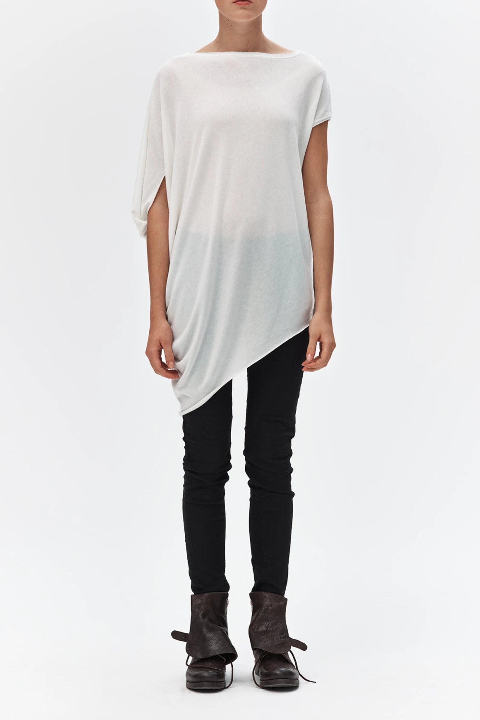 ASYMMETRICAL TUNIC TOP