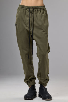 BLACK BONDED CASUAL PANTS