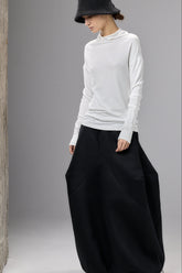 OFF WHITE MINIMALIST LONG SLEEVE TOP