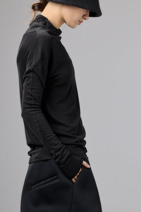 MINIMALIST LONG SLEEVE CAPPUCCINO TOP