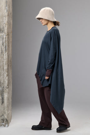 ASYMMETRICAL TUNIC TOP - TWO COLORS BB
