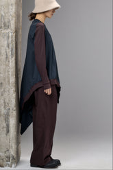 ASYMMETRICAL TUNIC TOP - TWO COLORS BB