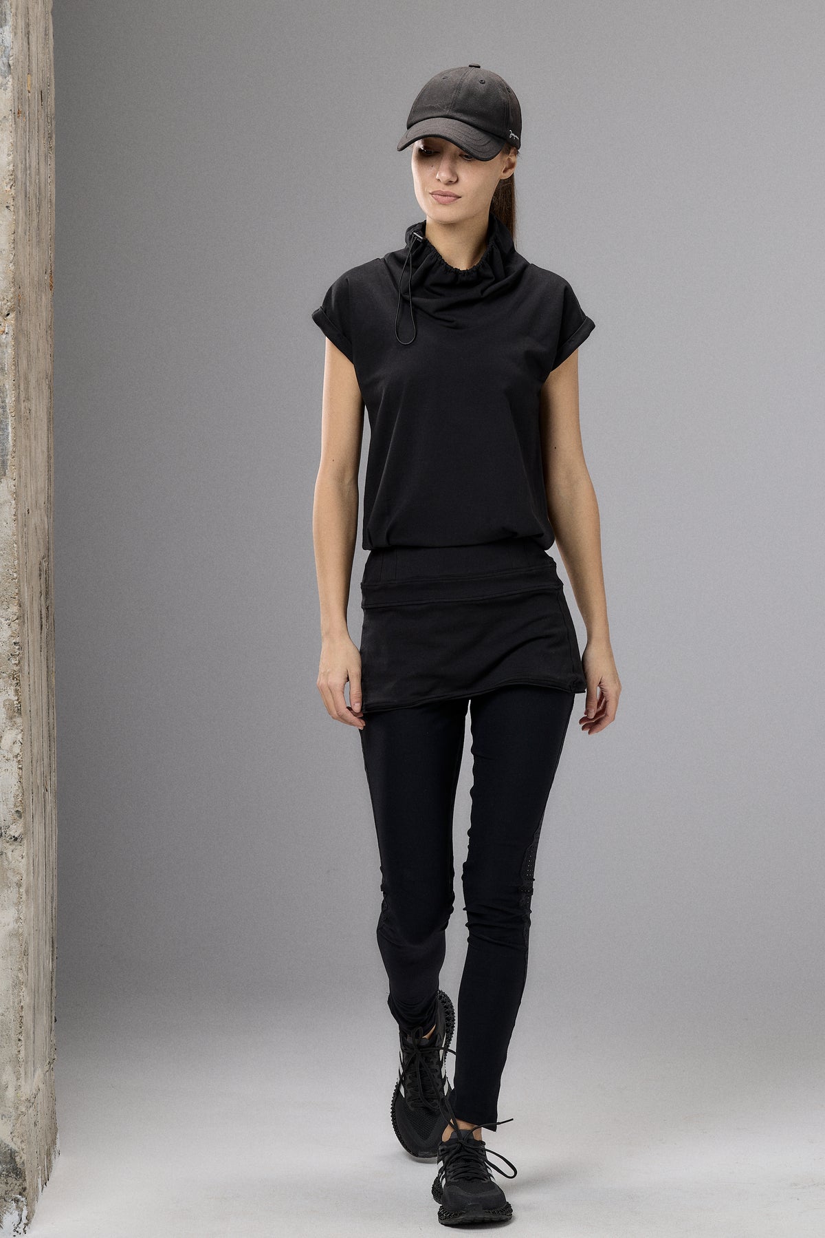 RUBY RED YOGA TUNIC TOP