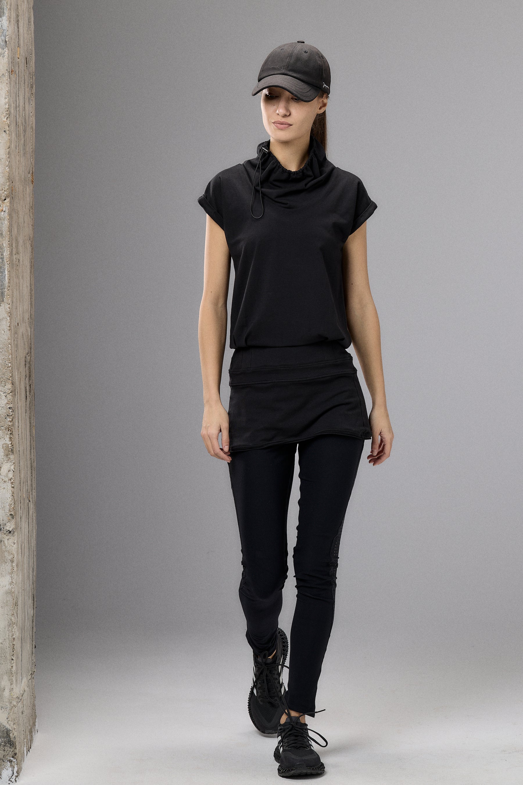 RUBY RED YOGA TUNIC TOP