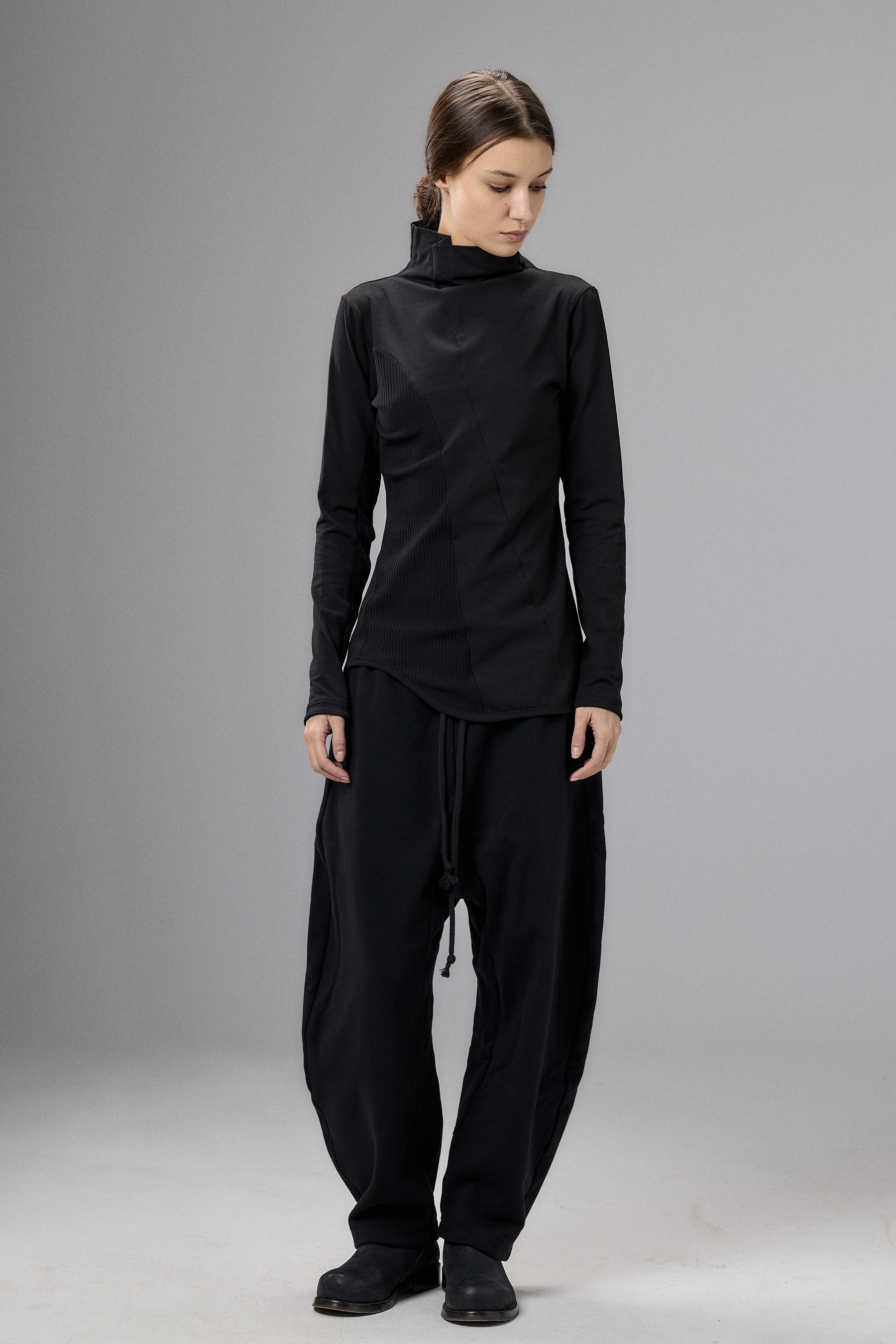 BLACK BALLOON FRENCH TERRY PANTS