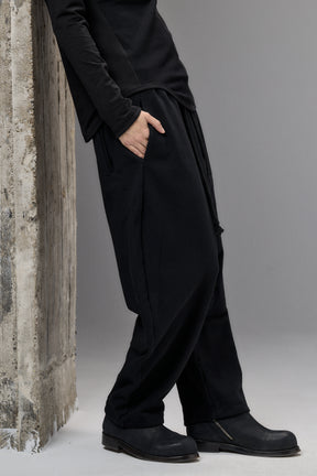 BLACK BALLOON FRENCH TERRY PANTS