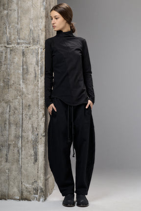 BLACK BALLOON FRENCH TERRY PANTS