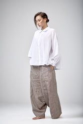 A-LINE COTTON SHIRT