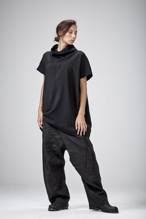 OFF-WHITE V-NECK TUNIC TOP