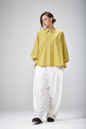 A-LINE COTTON SHIRT