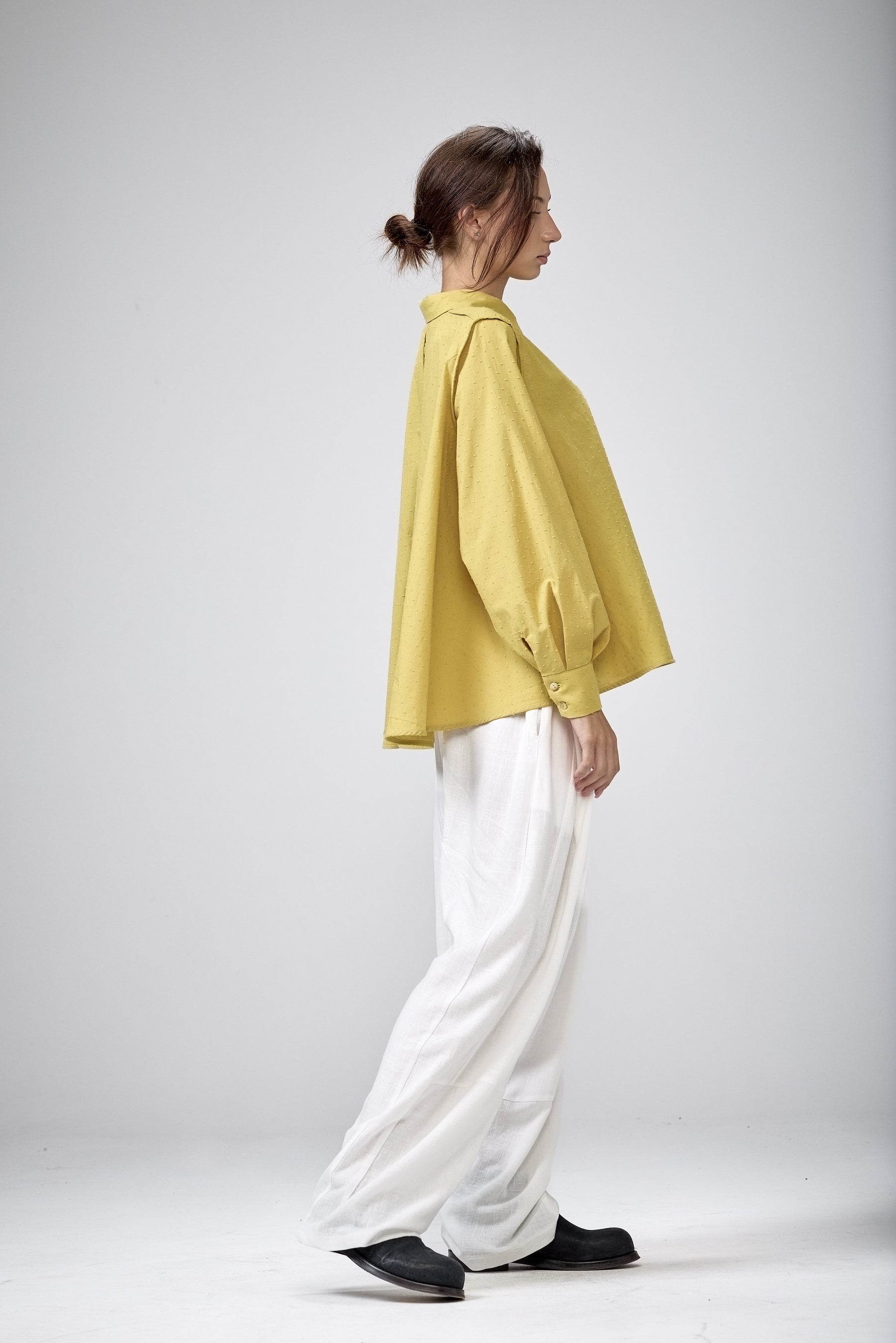 A-LINE COTTON SHIRT