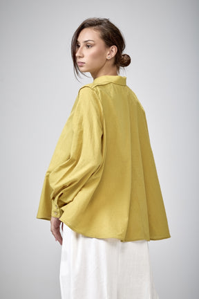 A-LINE COTTON SHIRT