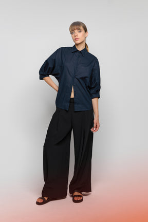 LOOSE COTTON SHIRT