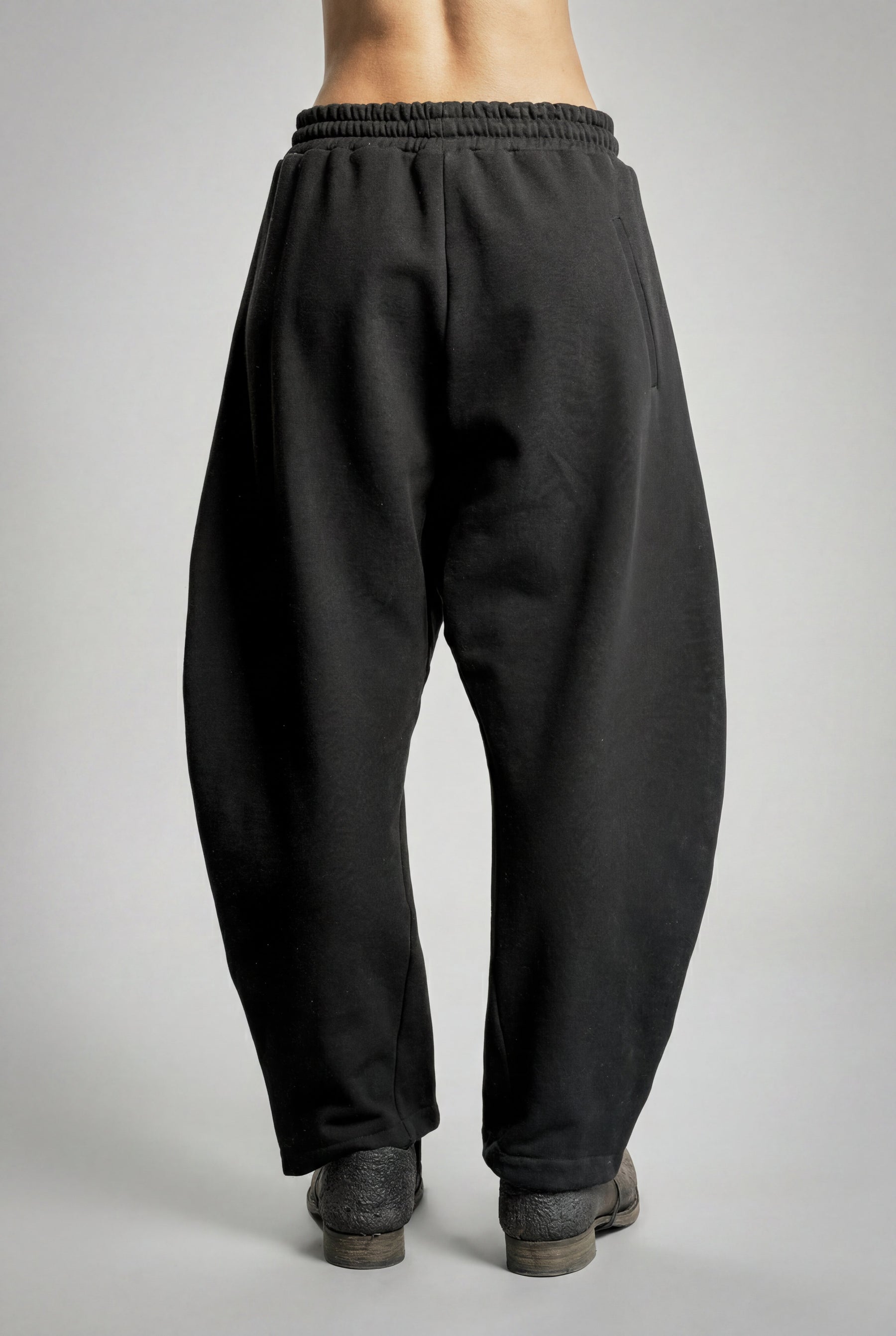 BLACK BALLOON FRENCH TERRY PANTS