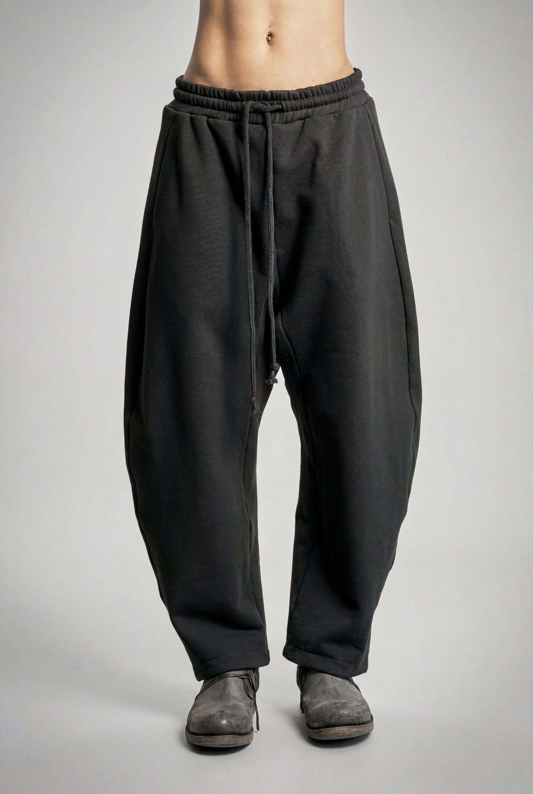 BLACK BALLOON FRENCH TERRY PANTS