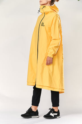 HIGN NECK PARKA - YELLOW
