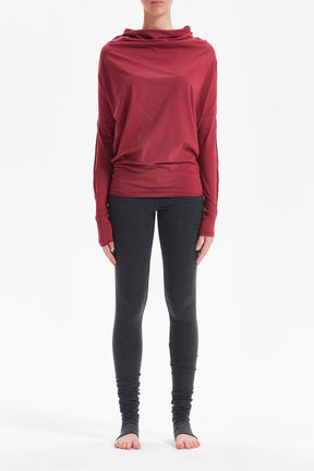 OVERSIZED LONG SLEEVED BAT BLOUSE