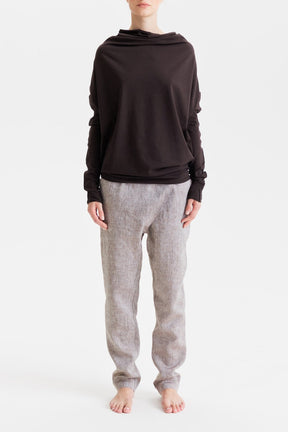 OVERSIZED LONG SLEEVED BAT BLOUSE