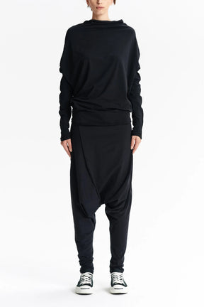 OVERSIZED LONG SLEEVED BAT BLOUSE
