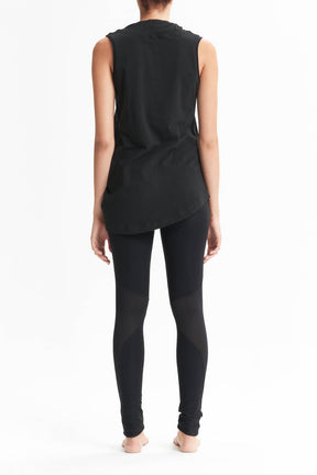 DRAPE COLLAR TANK TOP