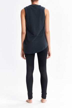 DRAPE COLLAR TANK TOP