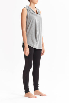 DRAPE COLLAR TANK TOP